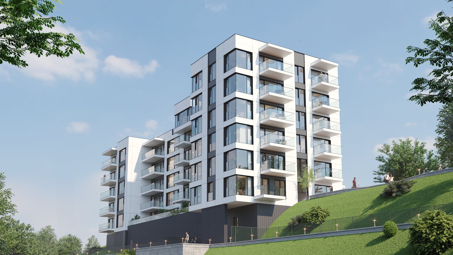 Randare exterior CUZA 1 Residence 02