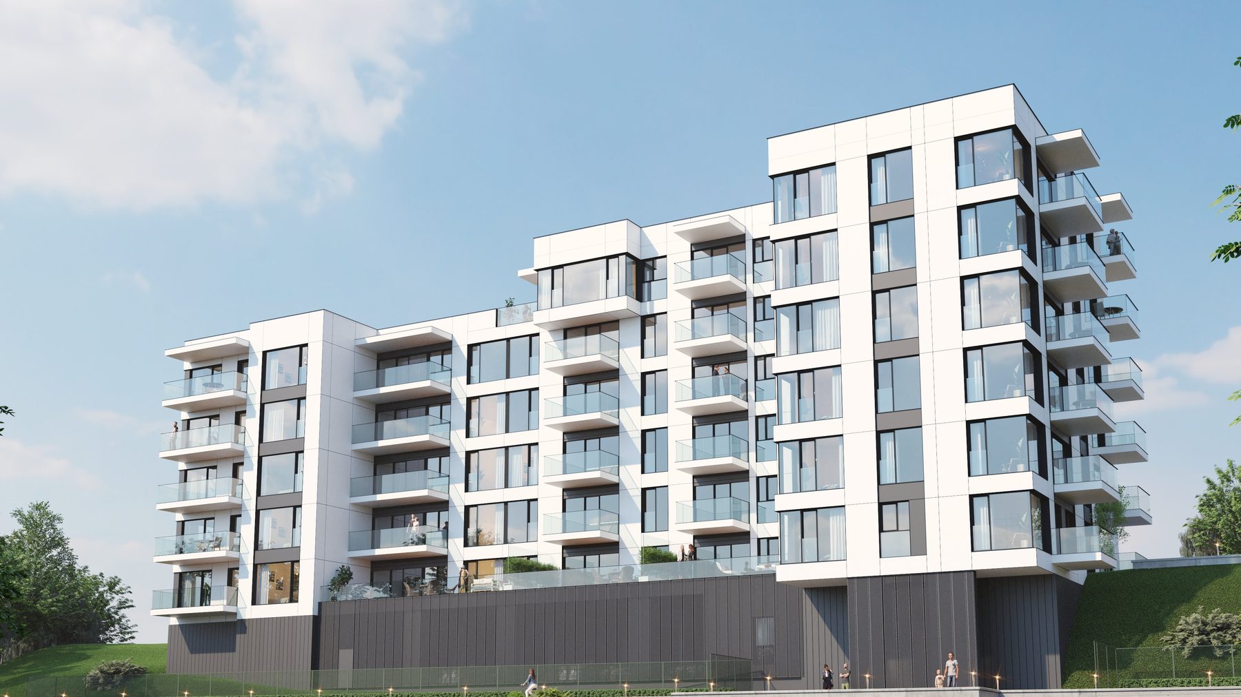 Randare exterior CUZA 1 Residence 03