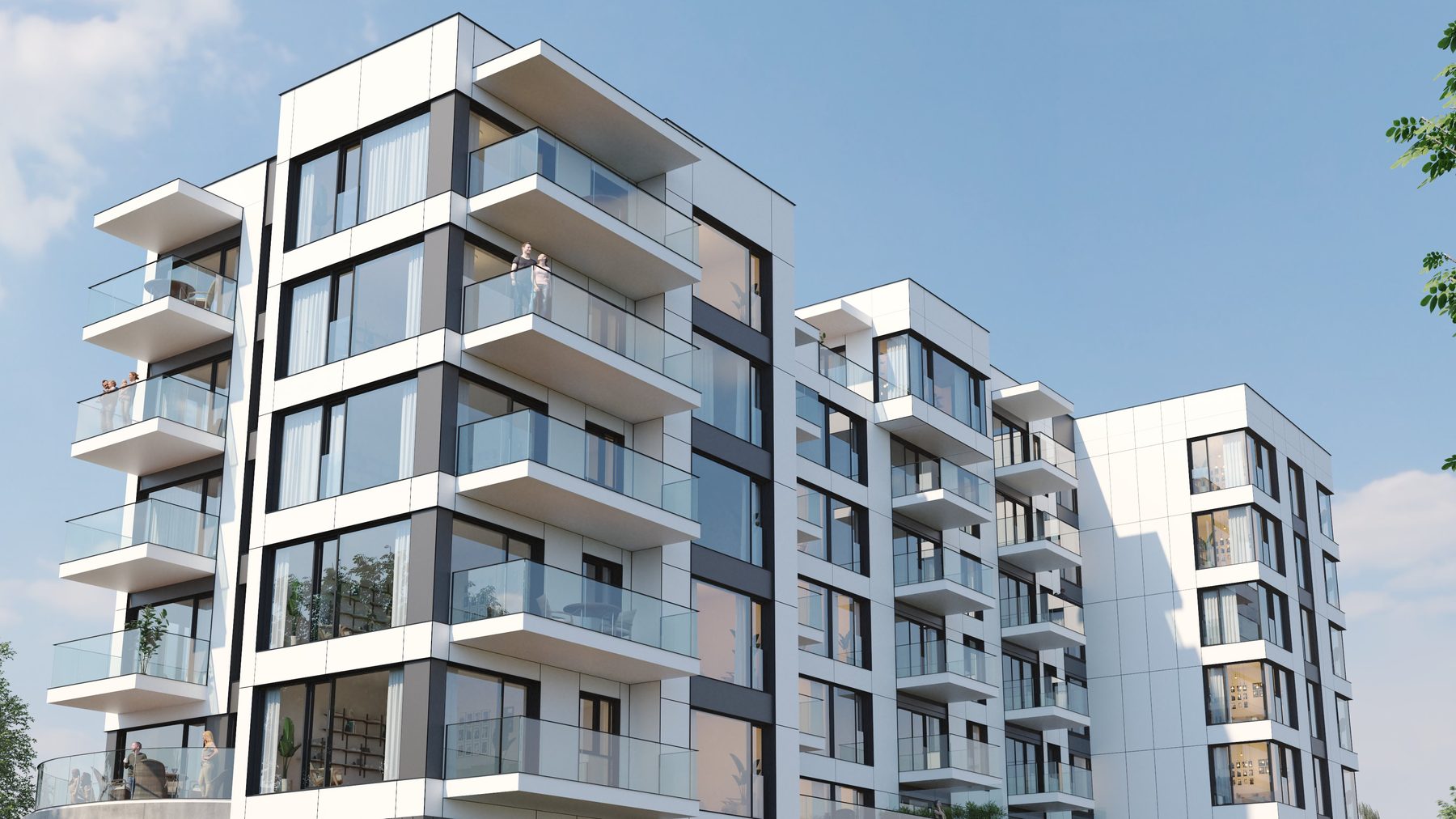 Randare exterior CUZA 1 Residence 08
