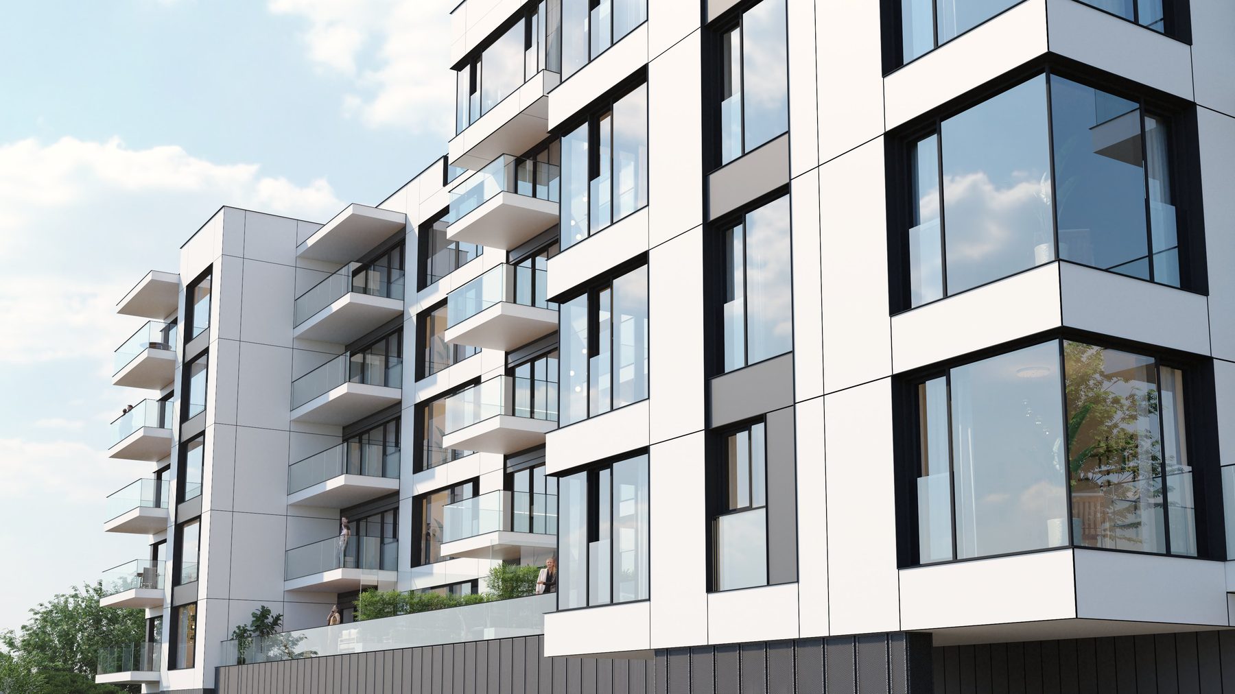Randare exterior CUZA 1 Residence 09
